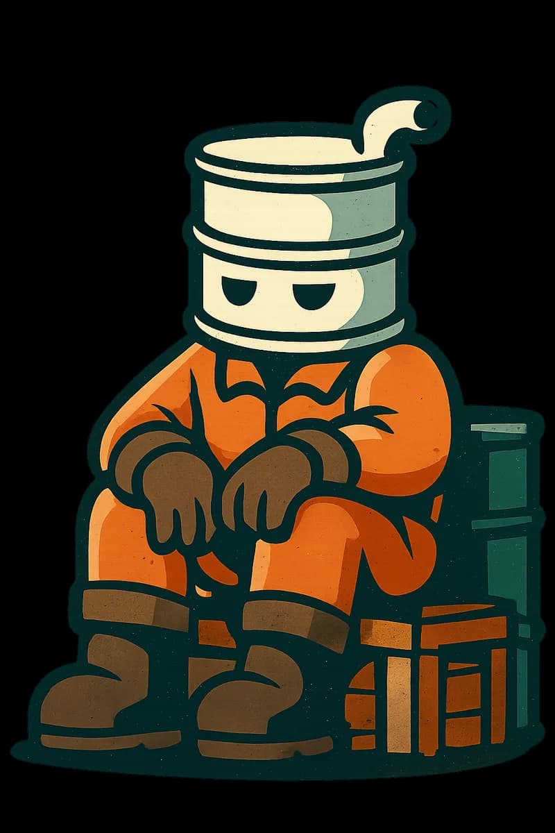 A Barrel on break